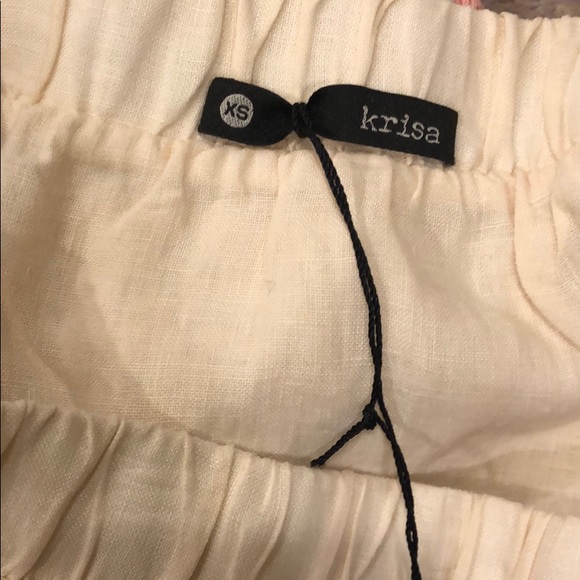 Beige Summer Skirt - Picture 3 of 4